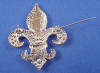 secure pin closeure on back of brooch