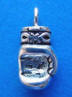 sterling silver 3-d boxing glove charm