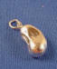 sterling silver 3-d red bean charm