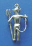 sterling silver devil charm