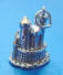 sterling silver castle charm