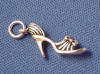 sterling silver thai karen hill tribe high heel shoe charm
