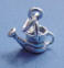 sterling silver watering can charm