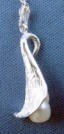 another side view of calla lily pendant