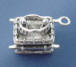 sterling silver ark of the covenant charm