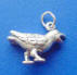 sterling silver robin charm