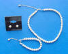 hand-crafted classic sterling silver and freshwater pearl flowergirl jewelry