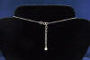 Our sterling silver flower girl necklace has a 2" sterling silver chain extender for additional neclace length