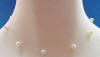 single strand pearl illusion bridesmaid necklace