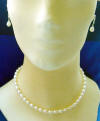 handcrafted classic freshwater pearl and sterling silver leverback freshwater pearl earrings