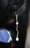 spiral pearl earrings