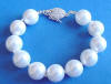 white shell pearl bracelet