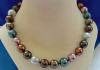 special request 20" 16mm south sea shell pearl necklace with rose, chocolate brown, black, silver, bronze, golden green, and midnight blue shell pearls