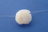 carved white coral rose illusion jewelry