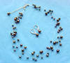 our 5-strand illusion wedding jewelry