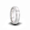 7mm wide coblat chrome wedding band