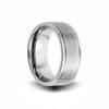 tungsten carbide 8mm wide wedding band