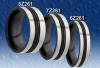 heavy stone rings zirconium wedding bands